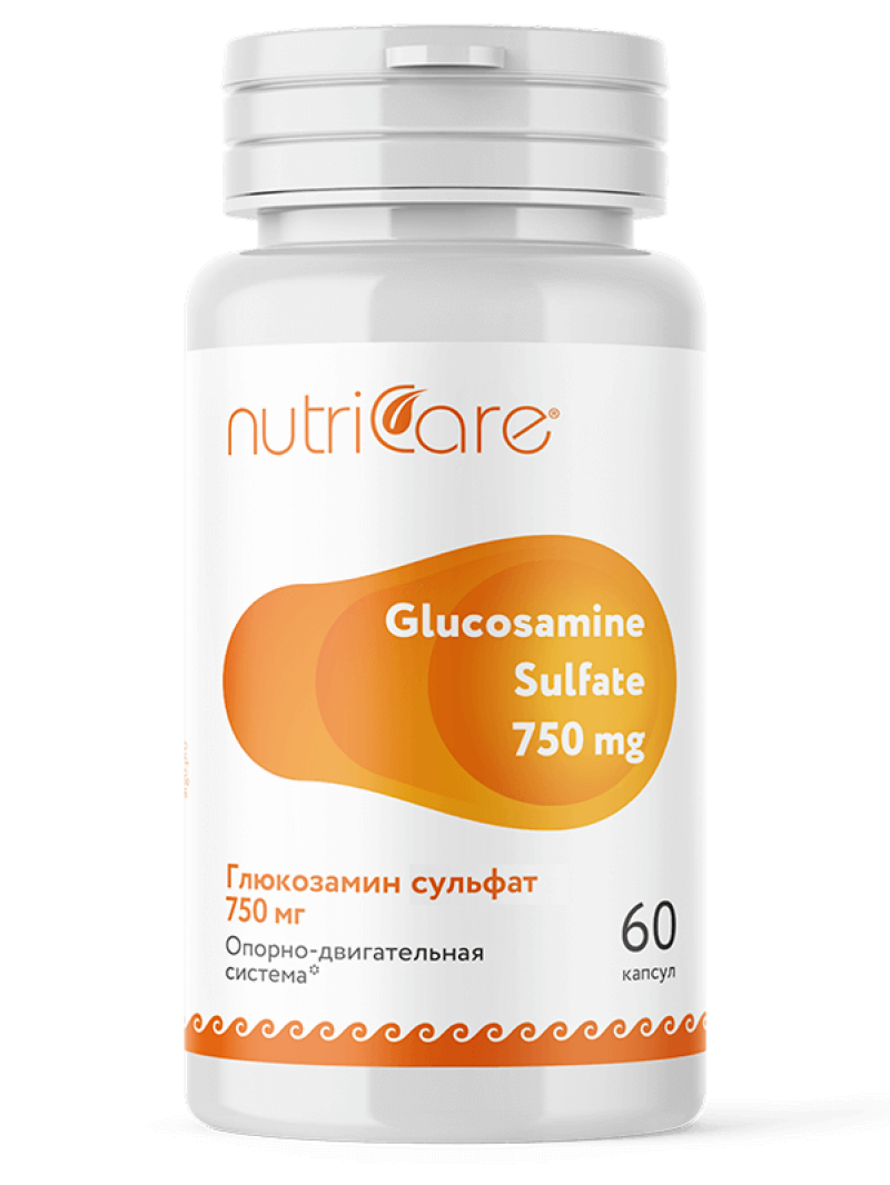 Глюкозамин сульфат 750 мг (60 капсул)